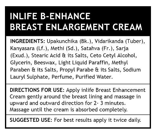 Buy INLIFE B-Enhance Cream For Women , 100 Gm Online @ ₹290 From ShopClues