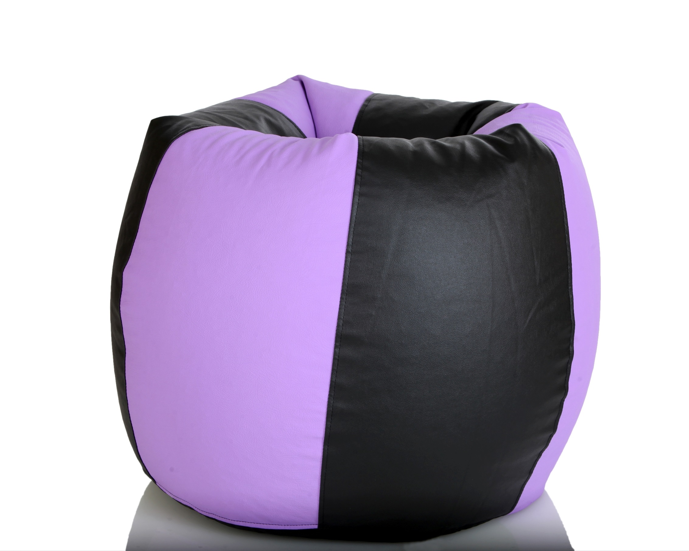 Buy Sicillian Bean Bags Bean Bag Size Xxxl Without Fillers Cover Only (Black & Lavender