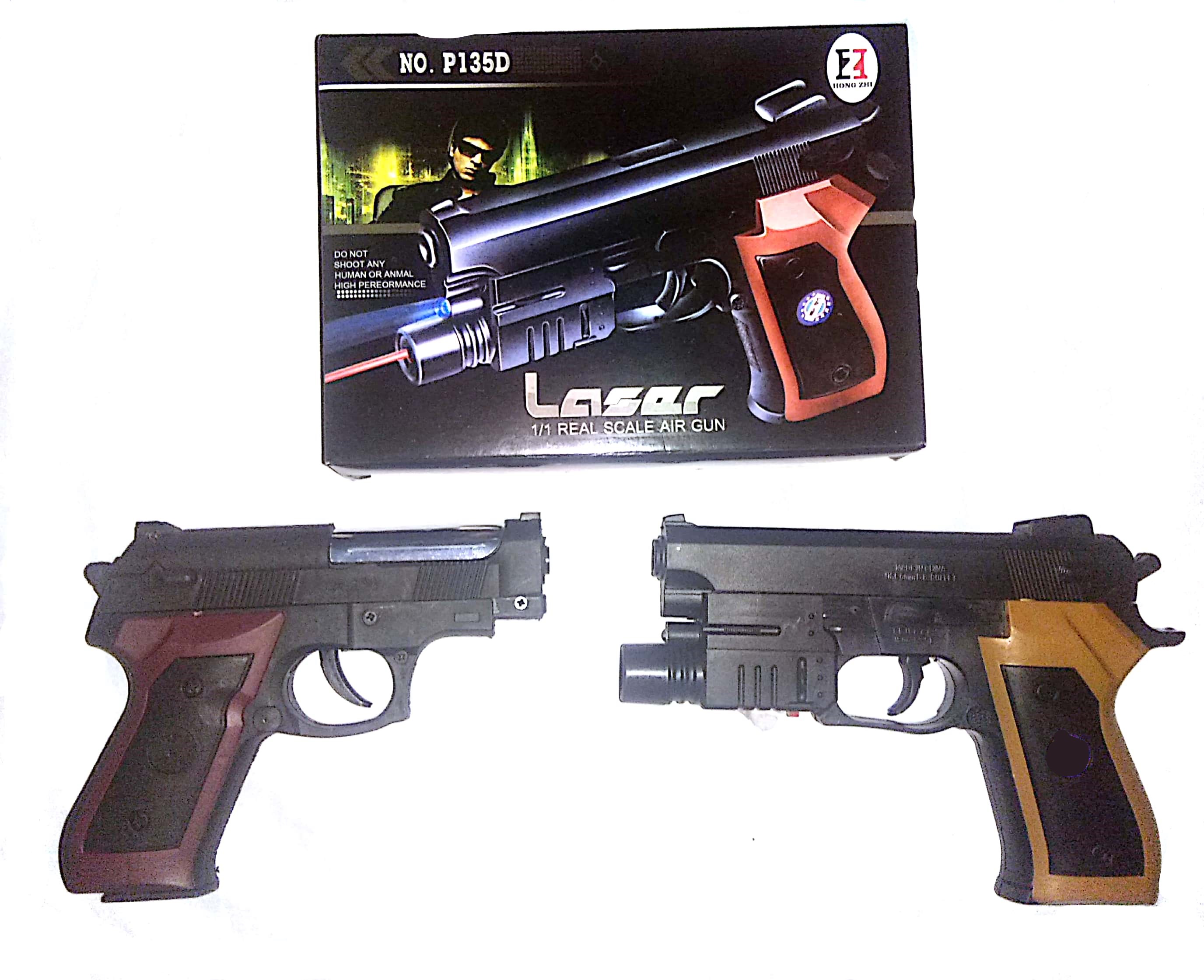 Buy COMBO LASER BB TOY GUN + MOUSER BB TOY GUN WITH FREE 200 BB BULLETS ...