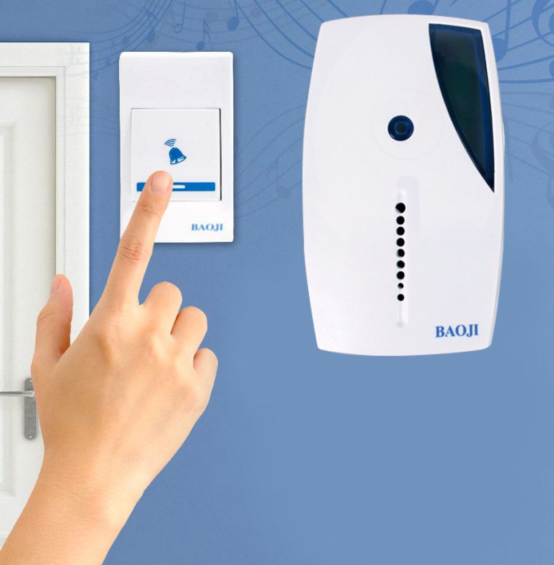 Buy cordless wireless calling remote door bell for home shop office