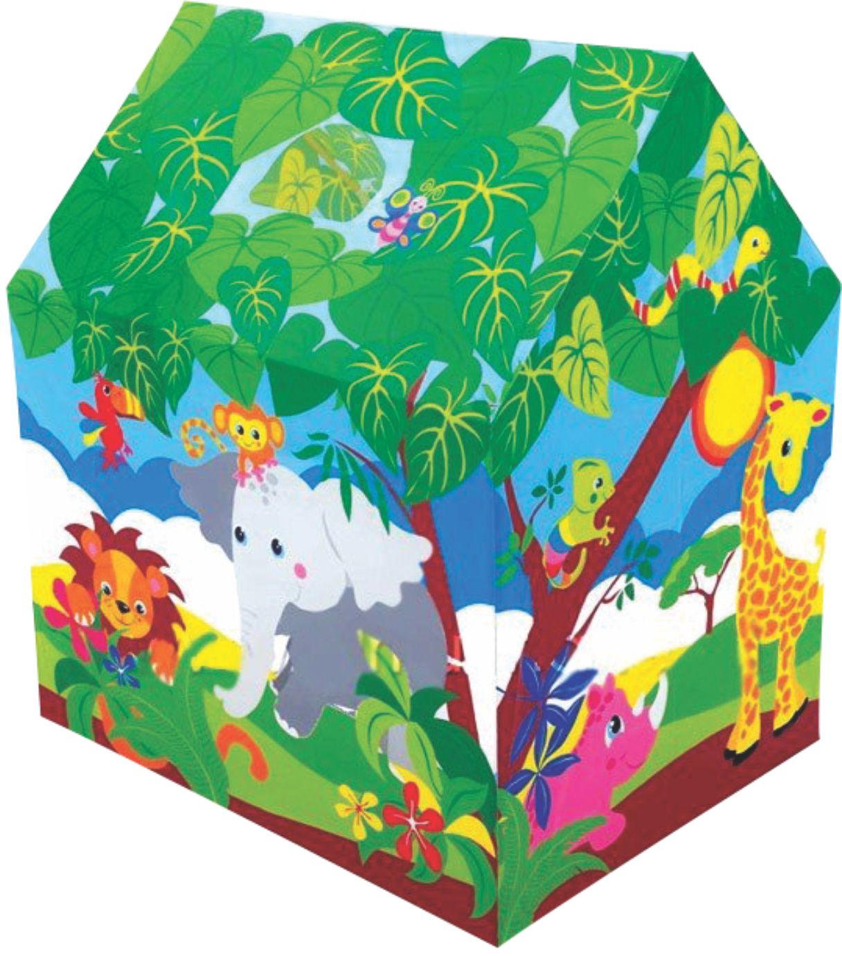 Buy Kirat Colorfull Safari Play Tent House for Kids By Krasa Online