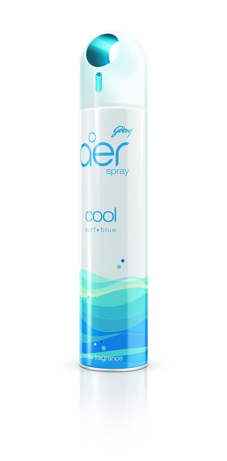 Buy Godrej Aer Home Air Freshener Spray 300 Ml (Cool Surf Blue) Online ₹359 from ShopClues