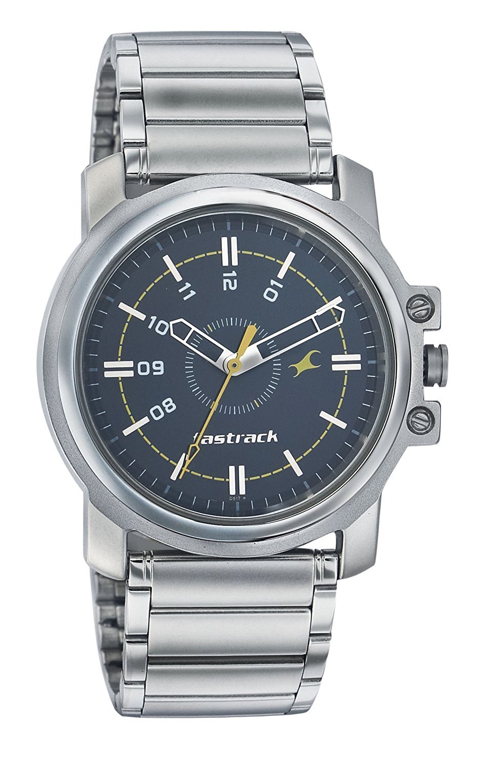 Fastrack Analog Black Dial Men's Watch 3039SM02