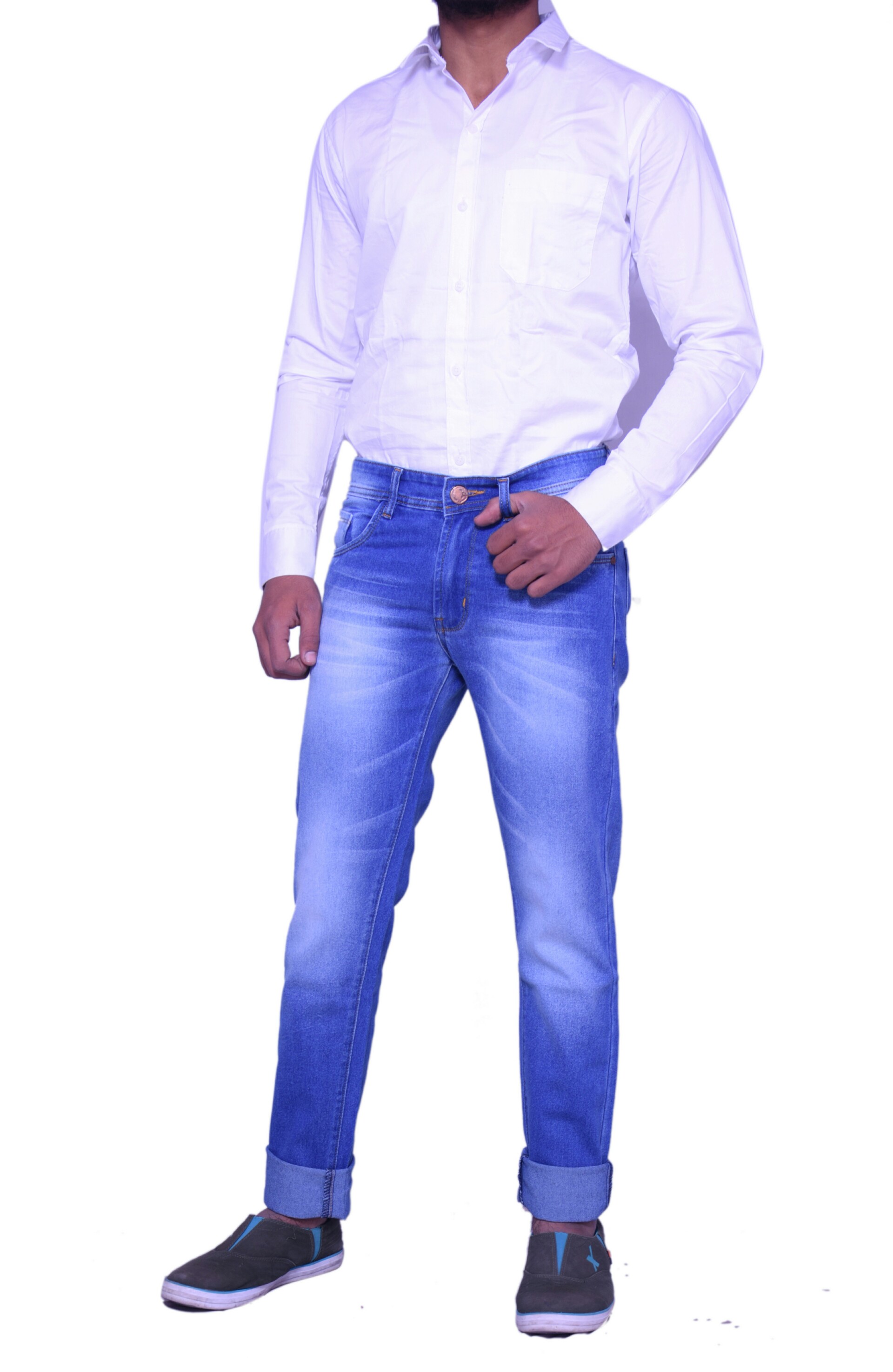 Buy RAFE JEANS MEN'S PREMIUM STRETCHABLE SLIM FIT CASUAL WEAR MID RISE
