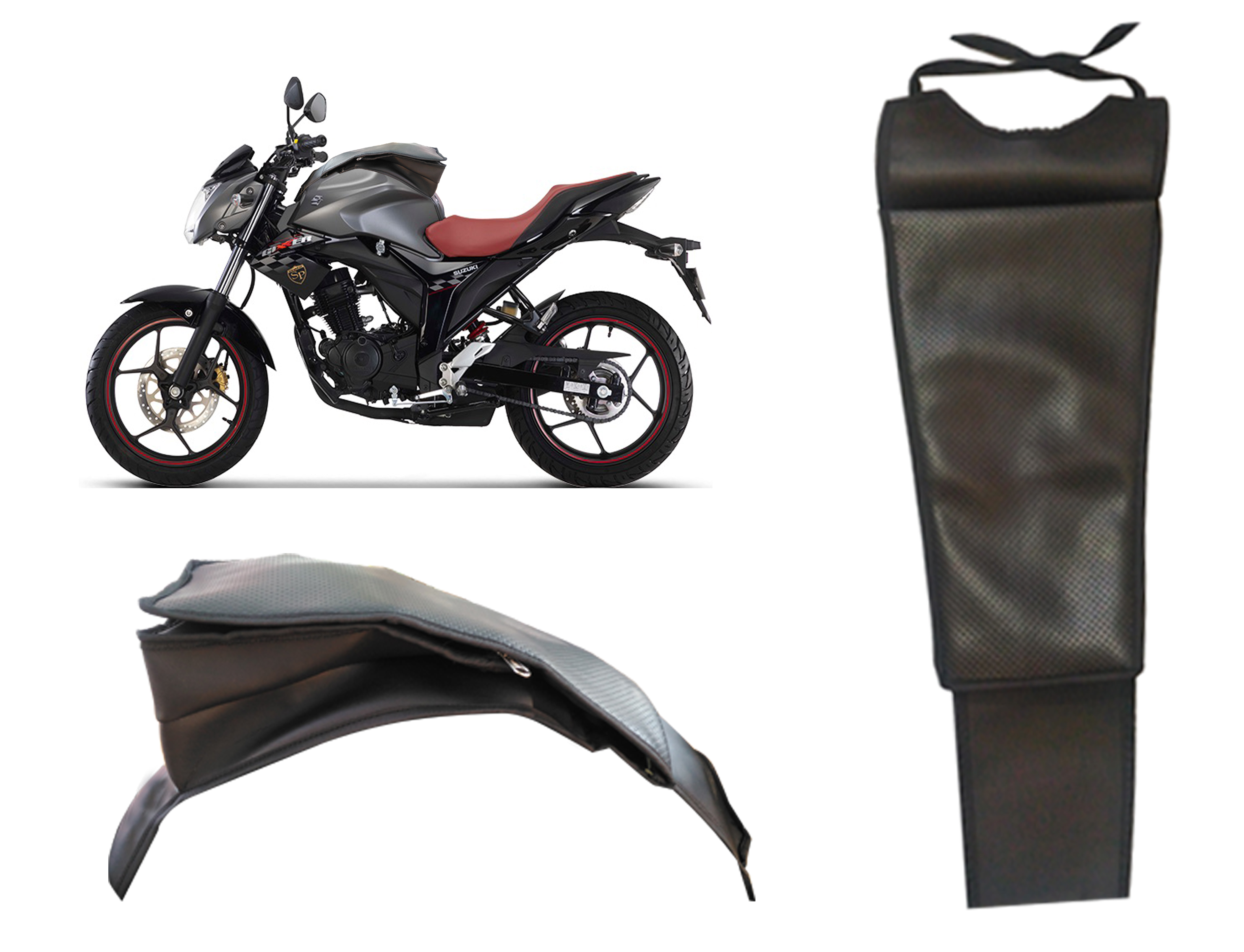 Buy Auto Vault petrol Tank cover for Suzuki Gixxer Gixxer SF Gixxer SF