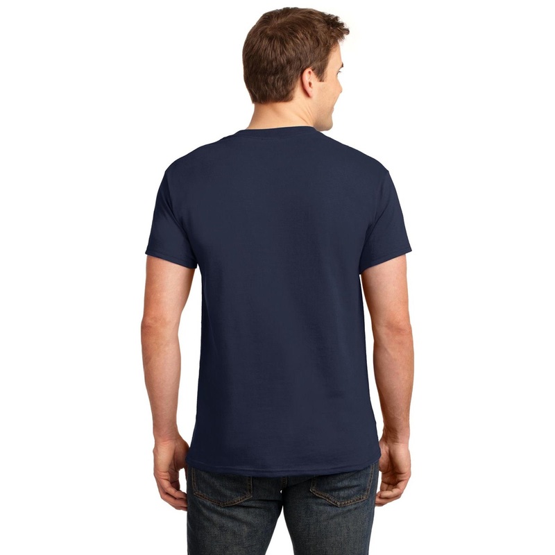 Buy Navy Blue Plain T shirt Online @ ₹399 from ShopClues