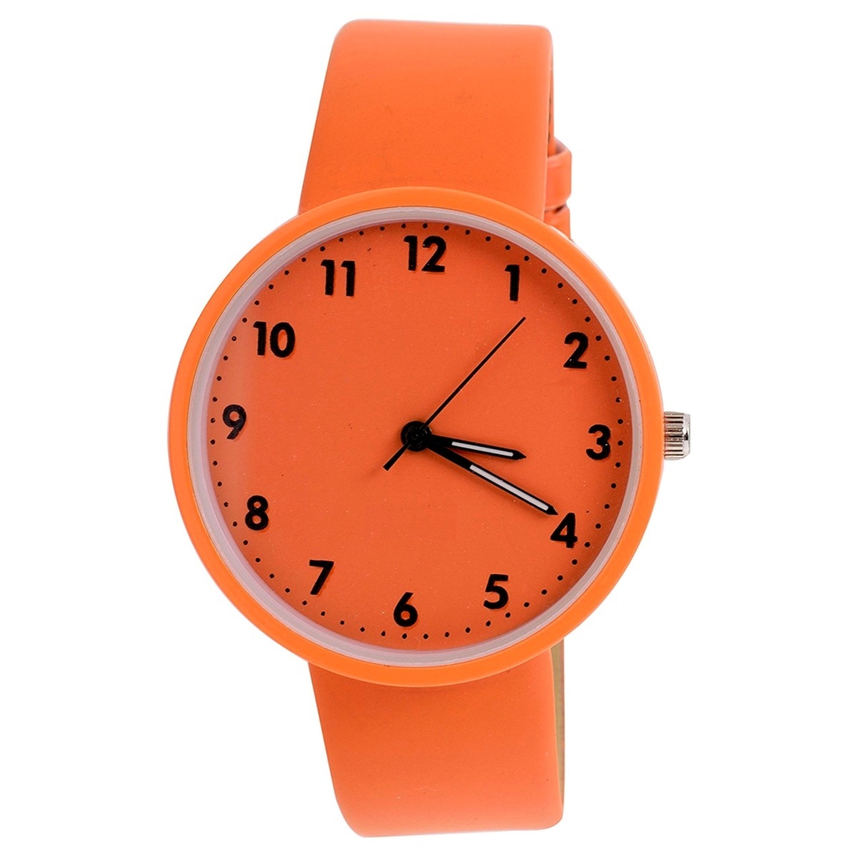 Buy Stylish New Orange Colour Orange Dial Analogue Girls Watch Online ...