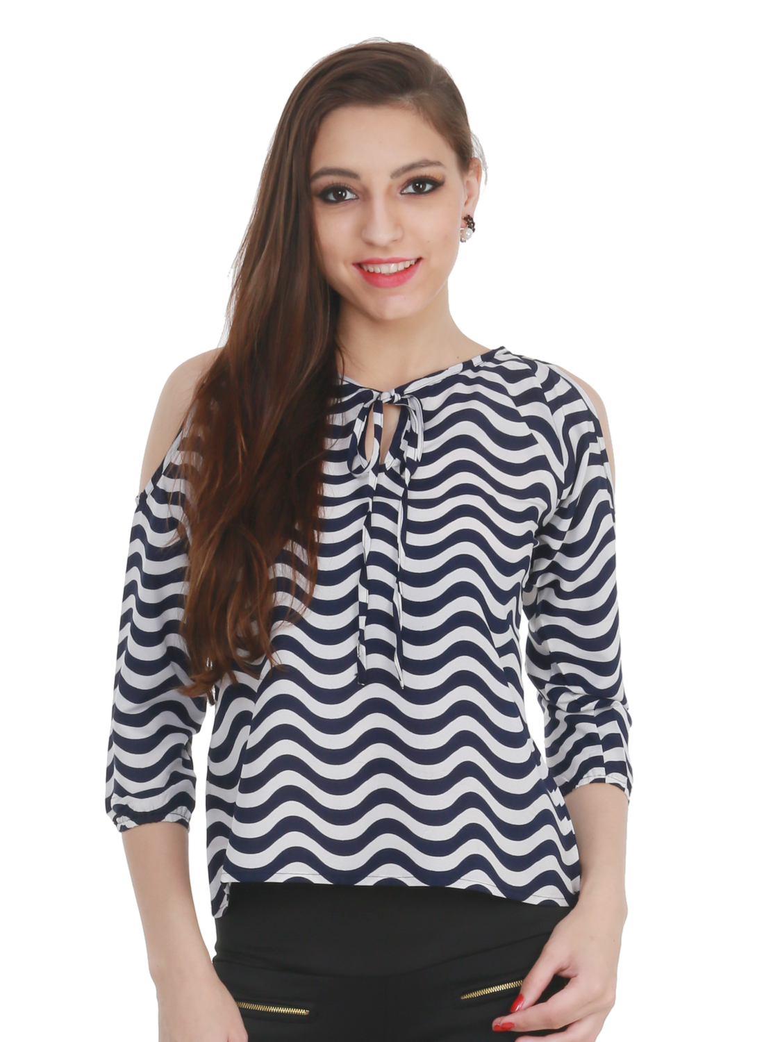 Buy Klick2Style Women's Crepe Multicolor Top Online @ ₹999 from ShopClues