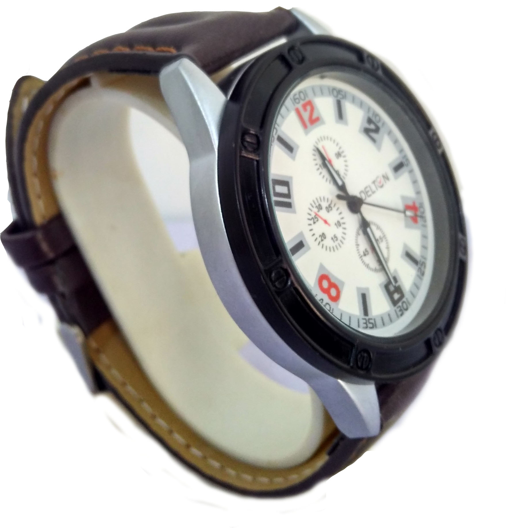 Buy Delton Analog White Dial Men's Watch-01 Online @ ₹321 from ShopClues