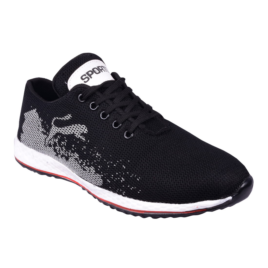 Buy Alvin Men's Black Sports Shoes Online @ ₹1199 from ShopClues