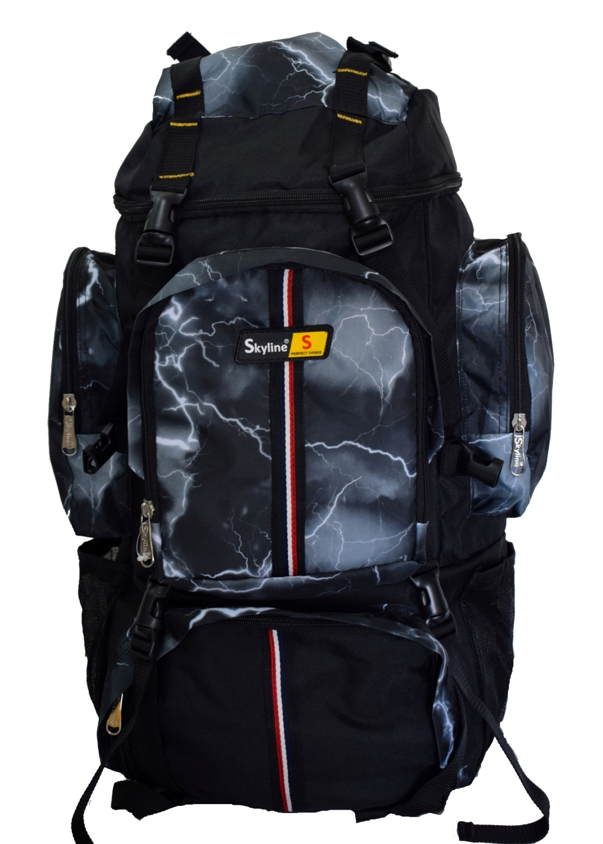 Skyline 25L Unisex Hiking/Trekking/Travelling/Camping Backpack Bag Rucksack Bag With Warranty Grey 2407