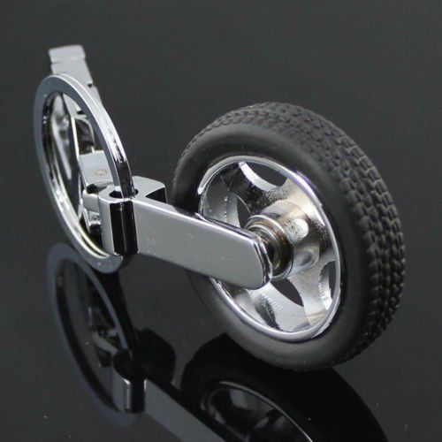 Buy Audi Spinning Tyre Rotary Wheel Metal KeyChain/Keyring / Key Ring