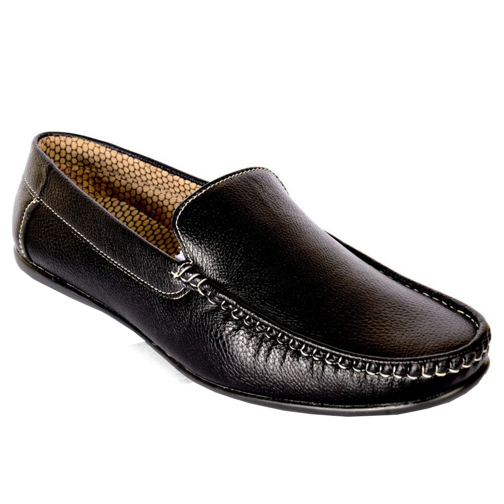 Buy Vitoria Black Loafer Shoes For Men Online @ ₹1499 from ShopClues