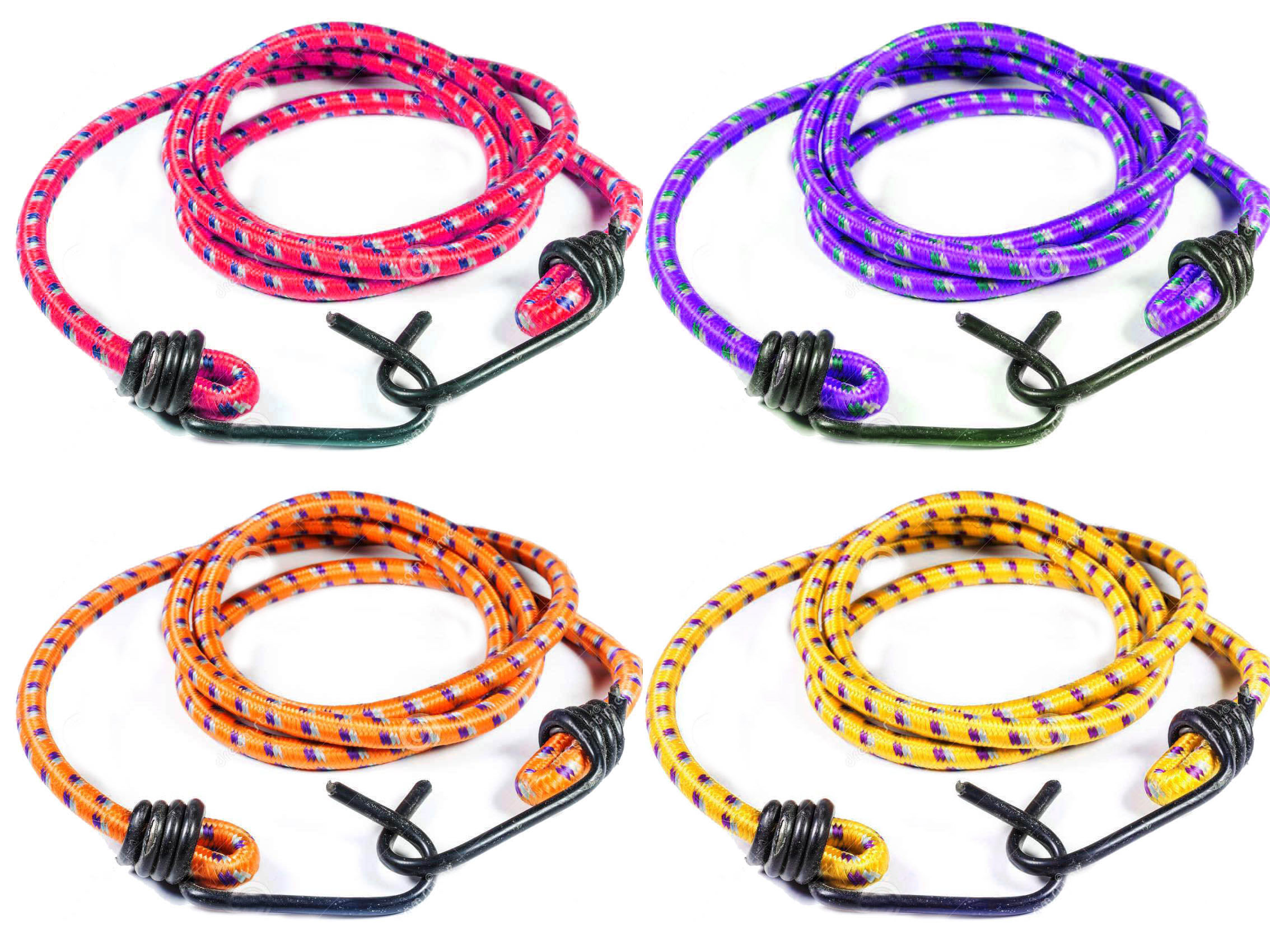 Buy Elastic rope for hanging clothes 6 ft long Multipurpose(Set of 4