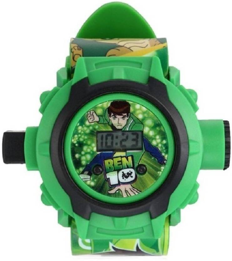 Buy Ben 10 Omniverse Kids Watch with Inbuilt 24 Projector Image of Ben ...