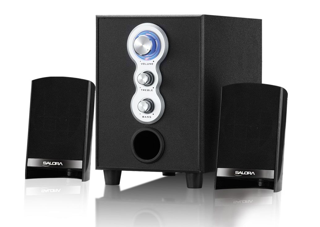 Buy Salora 2.1 11W Home Theatre System with Aux, USB, FM Online @ ₹1799 ...