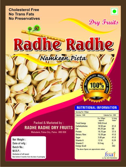 Buy Radhe Radhe Namkeen pista 250 Grams Online @ ₹449 from ShopClues