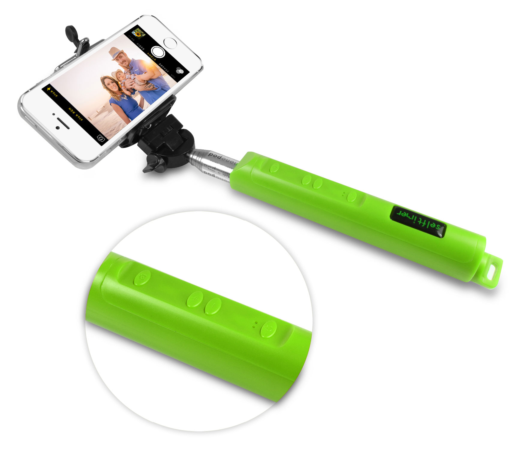 Buy Wireless Bluetooth Remote Control Self Timer Camera Monopod for