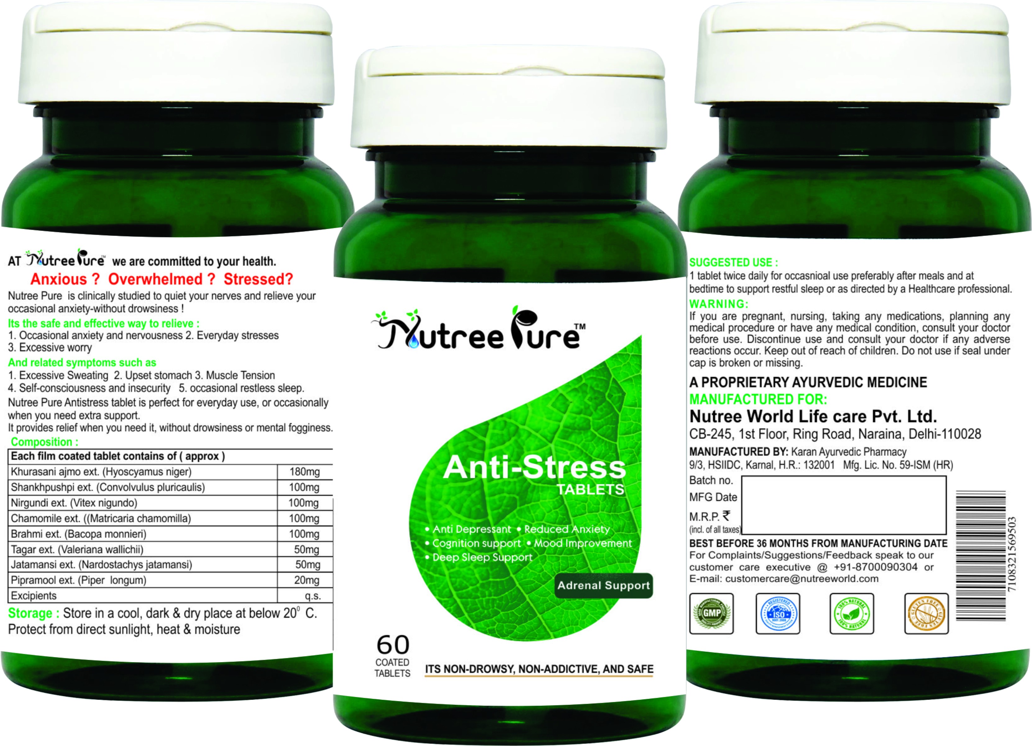 Anti Stress Tablets 60 Tablets A Combination Product Used To - View #9