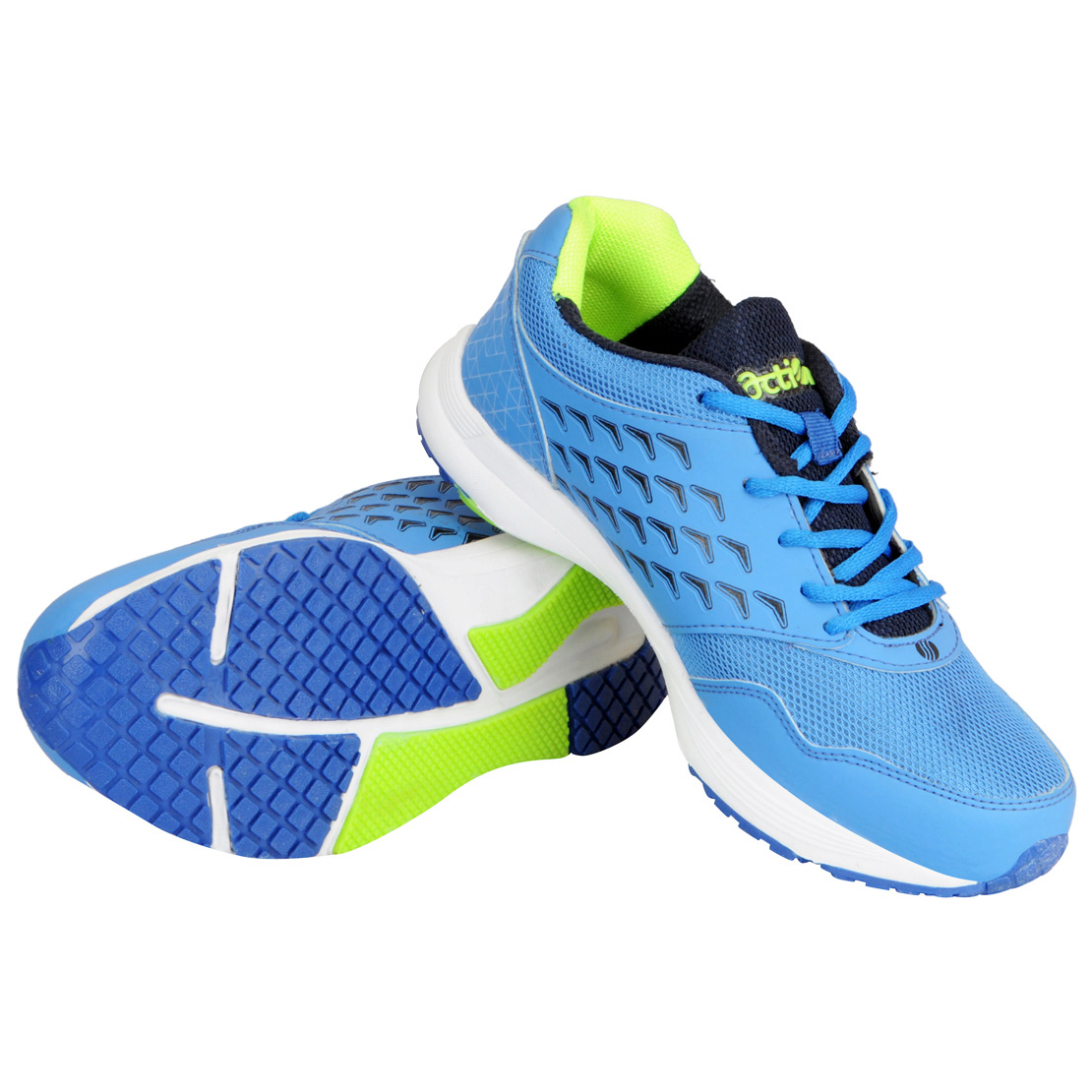 Buy Action Men's Blue Green Sports Running/Gym Shoes Online @ ₹1029 ...