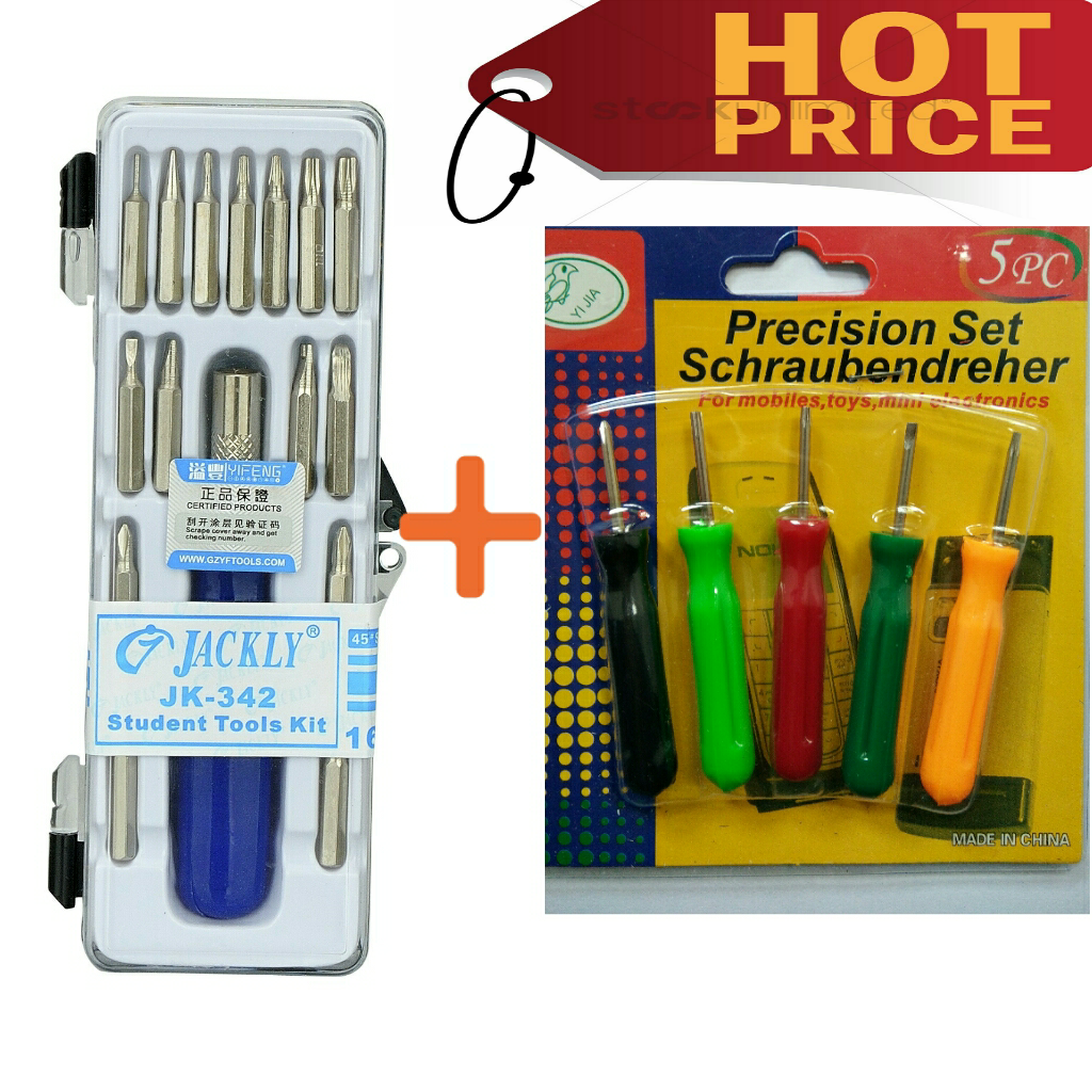 Buy Mobile Repairing Kit And Screwdriver Set of 2) Online ₹155