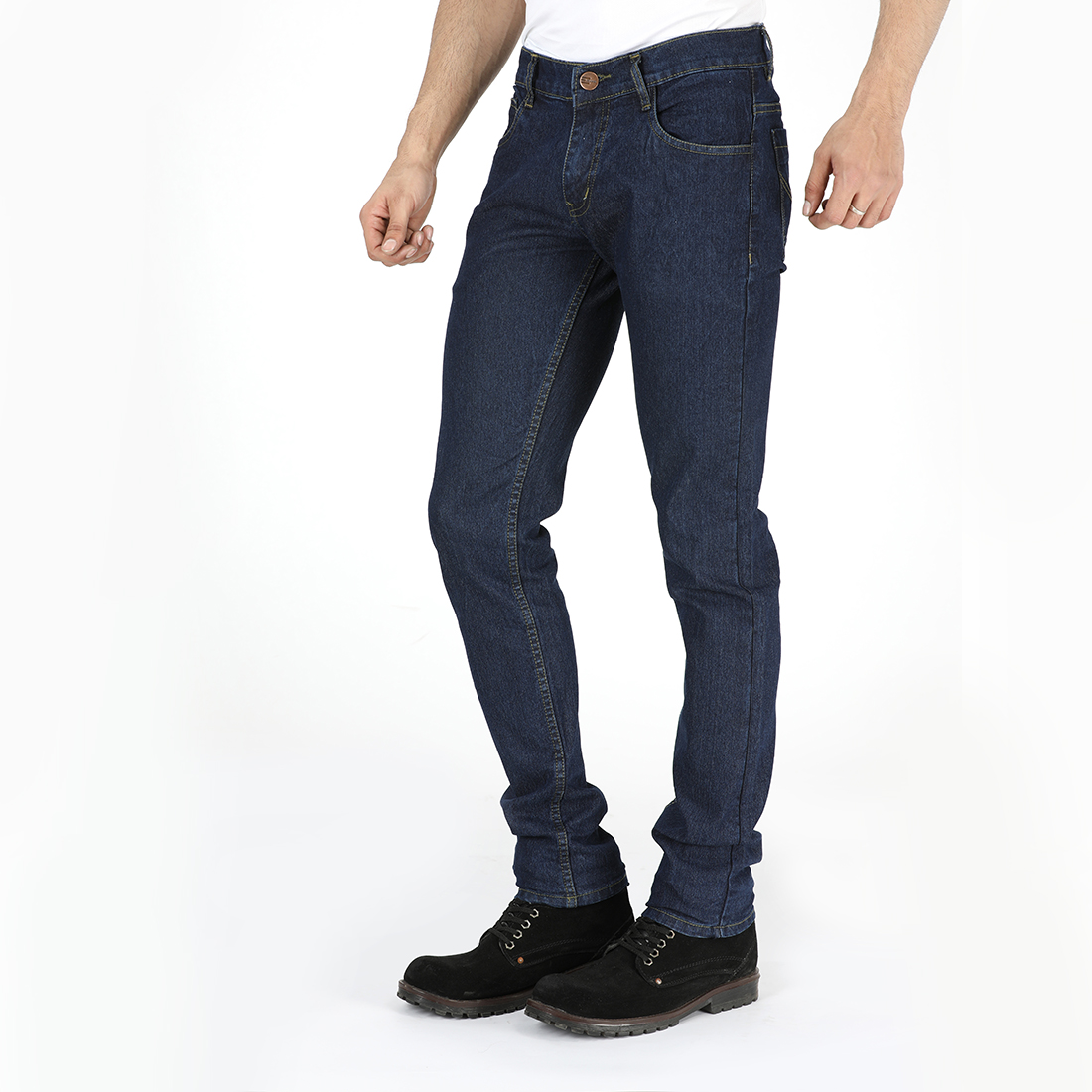 Buy American Falcon Dark Blue Jeans For Men Online @ ₹899 from ShopClues