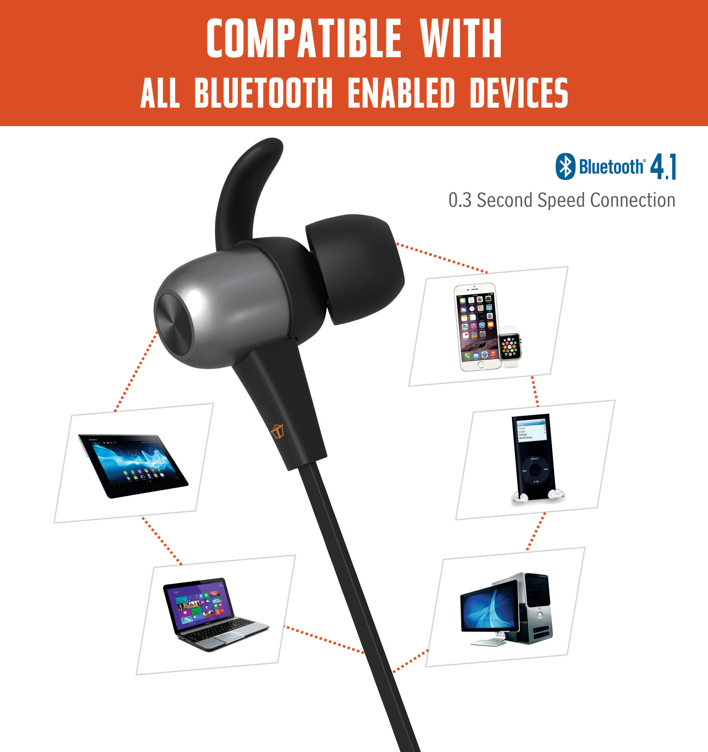 Buy Tantra POWER Boat Bluetooth Headphones (with EXTRA BASS and aptX