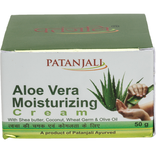 Buy Patanjali Aloevera Moisturizing Cream 50gm Online ₹75 From Shopclues 0724