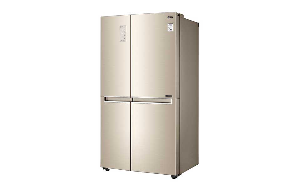Buy LG GCB247SVUV 687 Litre Frost Free Side By Side Refrigerator