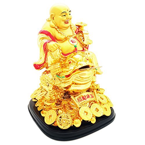 Buy Divya Mantra Feng Shui Laughing Buddha On Money Frog / Three Legged ...