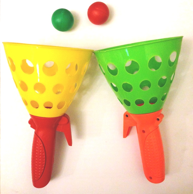Catcher ping pong air ball game for kids hand eye cordination colorful