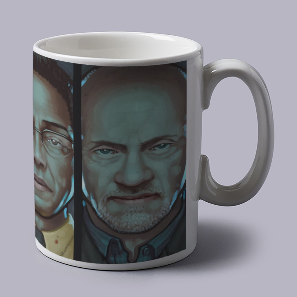 Shop Breaking Bad Tv Series Characters Coffee Mug Online - Shopclues