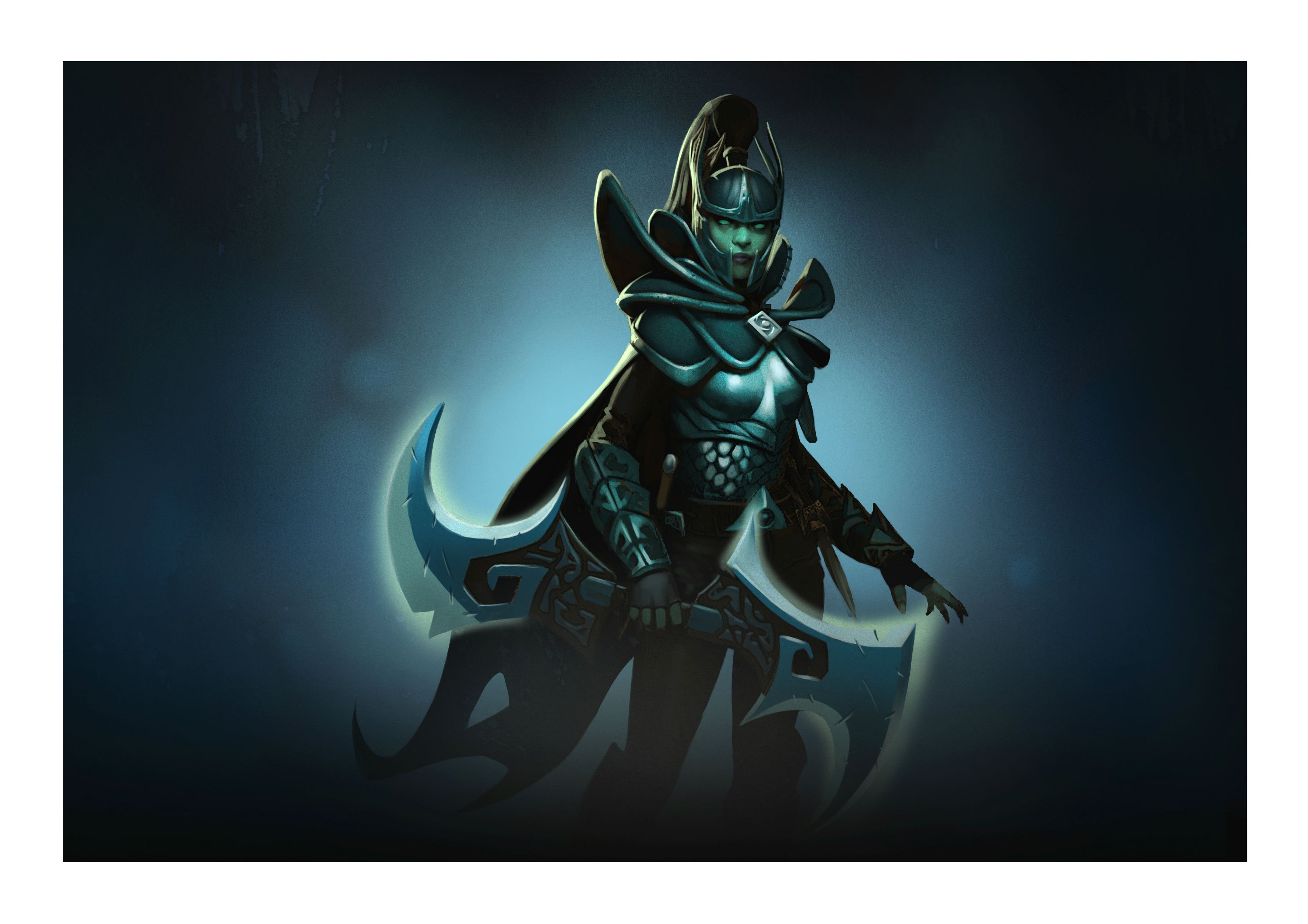 Phantom Assassin Mortred from Dota 2 Video Game Poster 18x12 (A3 Size ...