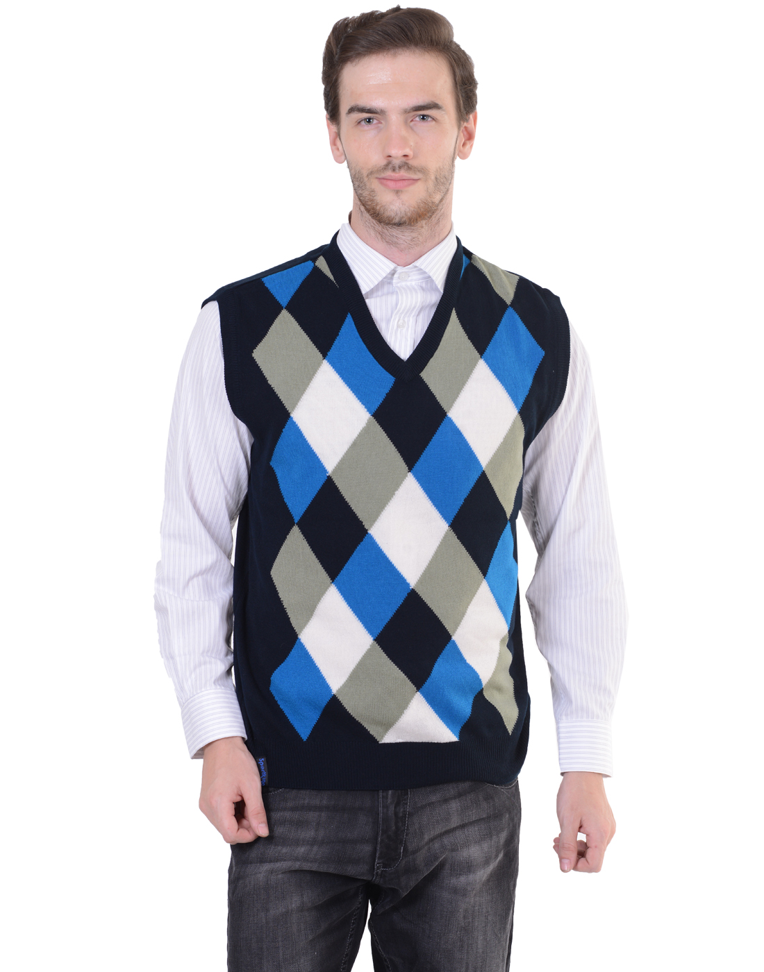 Buy Sportking Navy Color Sweater For Men Online- Shopclues.com