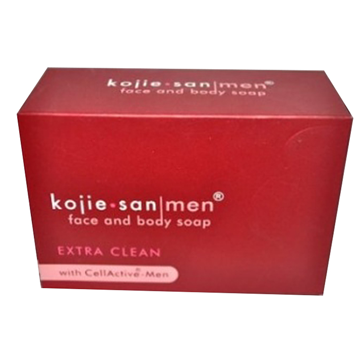 Kojie San Men Face & Body Soap EXTRA CLEAN with CellActive - Skin/face ...