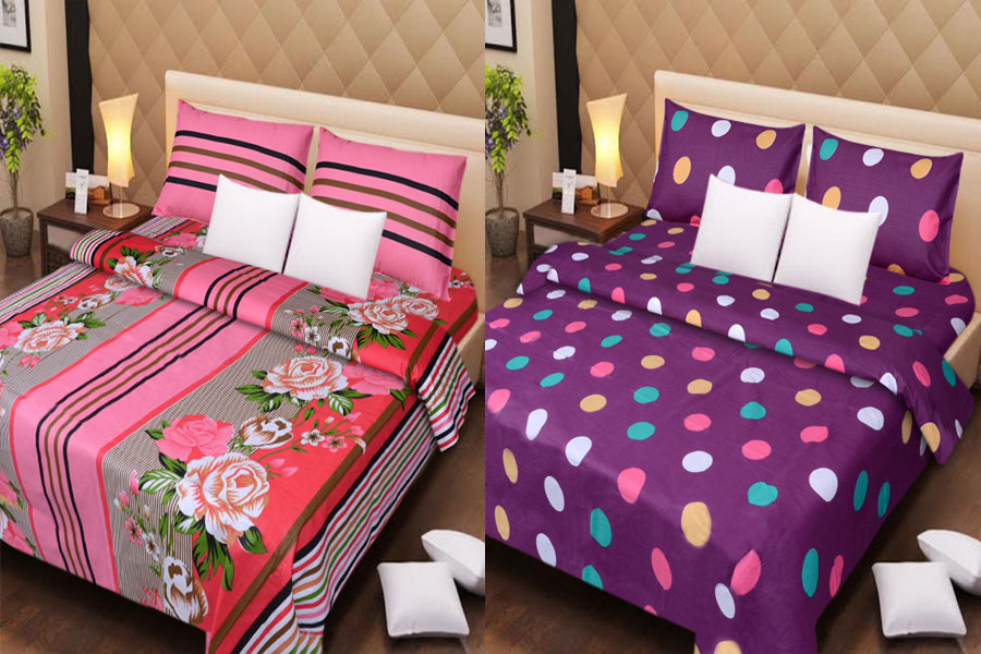 Bedsheet double, bed sheet, double bed, double bed sheets,Bedding Beds