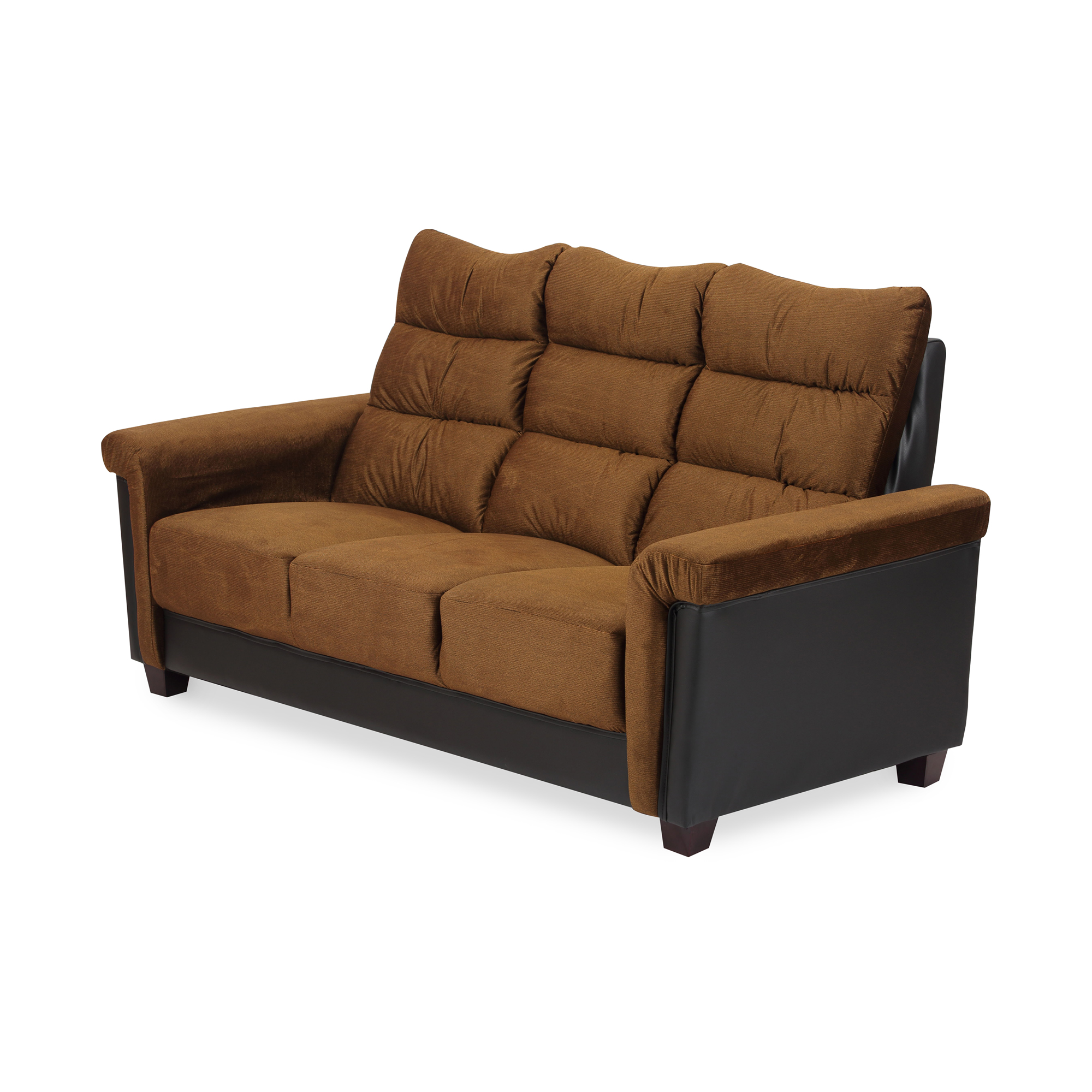 Nilkamal Alfanso 3 Seater Sofa (Black/Brown) at Best Prices Shopclues Online Shopping Store