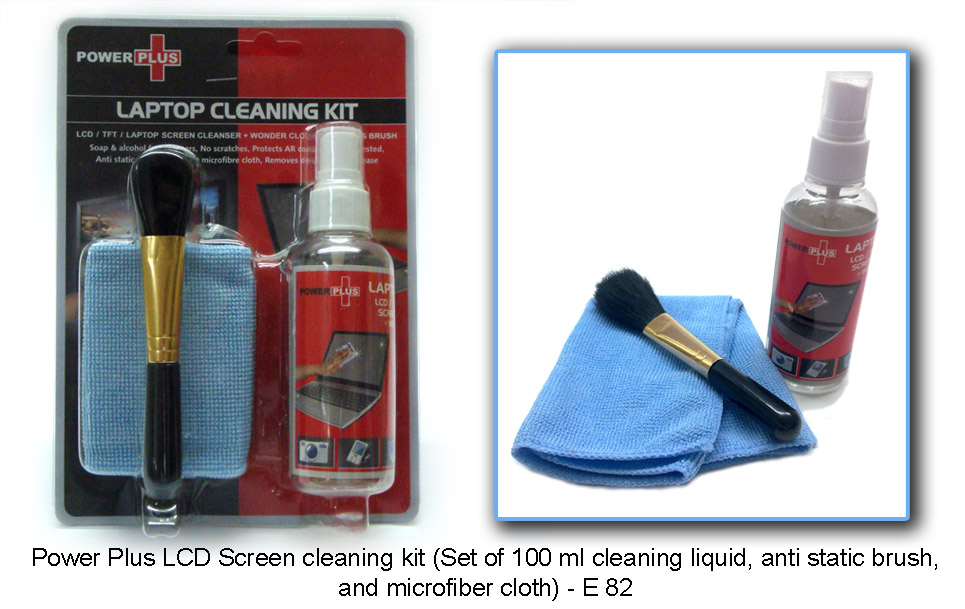 POWER PLUS LAPTOP CLEANING KIT