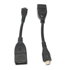 Micro USB OTG Cable Attach Pendrive Mouse Keyboard To Mobiles Tablets ...