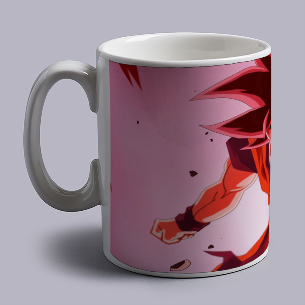 Mug Magique Dragon Ball - Son Goku Et La Genkidama Apparaissent Avec La Chaleur !