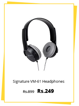  Signature VM-61 Headphone with High Bass 