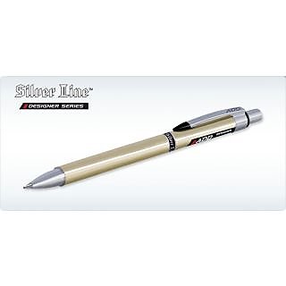 Add Gel SilverLine Ball Pen (Blue) Set Of 20 Pieces (Mix Body Colour)