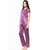 Sukuma PURPLE 2 Pc Satin Night Wear