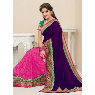 Online Sandhya In The Serial Diya Or Bati Hum Saree Purple And Pink Prices Shopclues India Meenakshi takes her to saree shop and tells her about sooraj, who is behaving weird, today something worse happened.