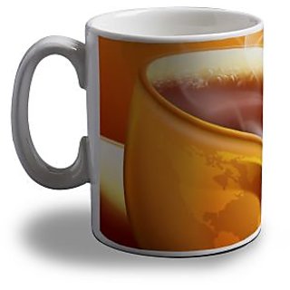 Hot Coffee Print Coffee Mug