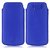 Wow Pu Leather Pull Tab Protective Pouch For Karbonn A15 Plus (Blue) 4PTBlueKA15Plus
