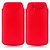 Wow Pu Leather Pull Tab Protective Pouch For XOLO A500 (Red) 4PTRedXO A500