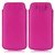 Wow Pu Leather Pull Tab Protective Pouch For Lenovo A369i (Pink) 4PTWPinkLA369i