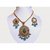 Porcupine Thewa Pendant Set With Matching Earrings PN-JW-PS-152