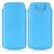 Wow Pu Leather Pull Tab Protective Pouch For Lenovo A680 (Blue) 5PTLBlueLA680